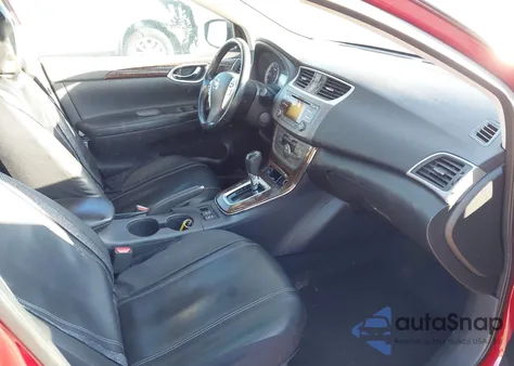 2013 Nissan Sentra Sl z USA, uszkodzony, nr VIN 3N1AB7AP9DL626158